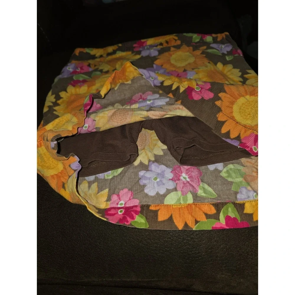 Gymboree sunflower smiles top size 8 skort size 10 outfit